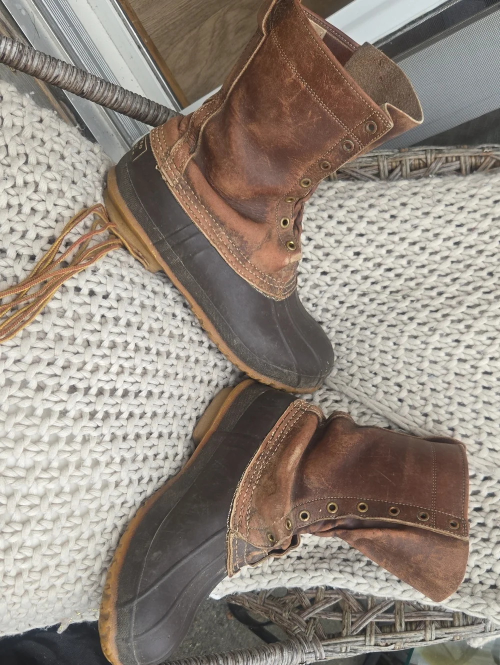 Vintage L.L BEAN DUCK BOOTS SIZE 9